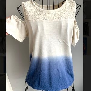 Justice Cold Shoulder Tee